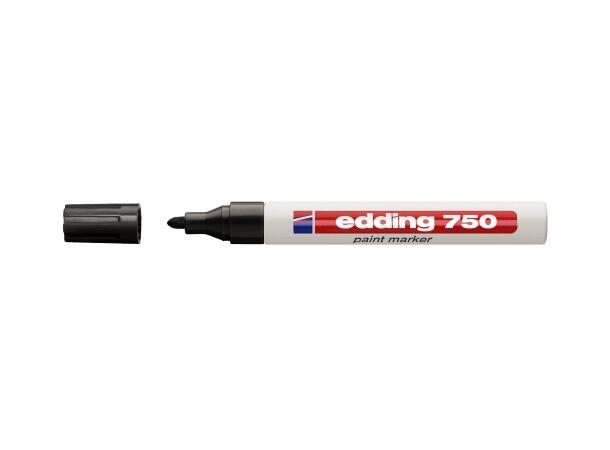 Merkepenn Edding 750 B sort 
